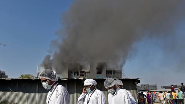 خمسة قتلى في حريق في أكبر مصنع للقاحات في العالم بالهند