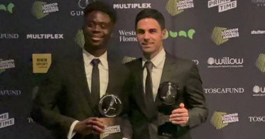 البوكس نيوز – ميكيل أرتيتا ينال جائزة أفضل مدرب من هيئة لندن لكرة القدم
