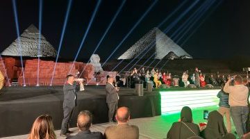 بالصور – انطلاق الحفلة الموسيقية القومية الصينية المصرية بالأهرامات – البوكس نيوز